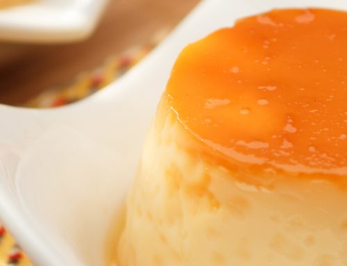 Flan de queso mascarpone