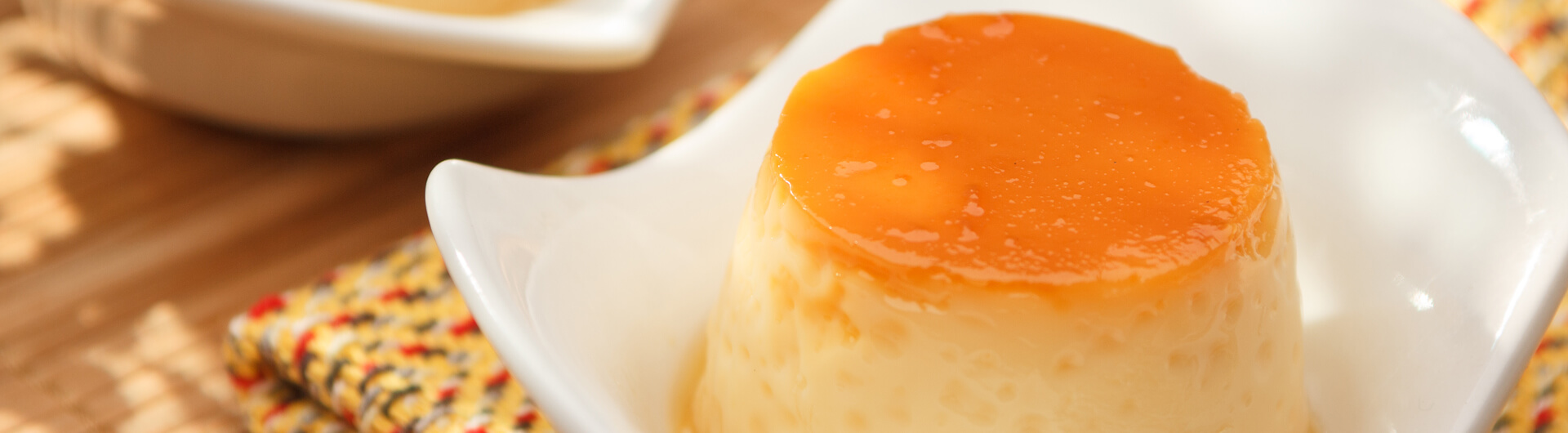 flan de queso mascarpone